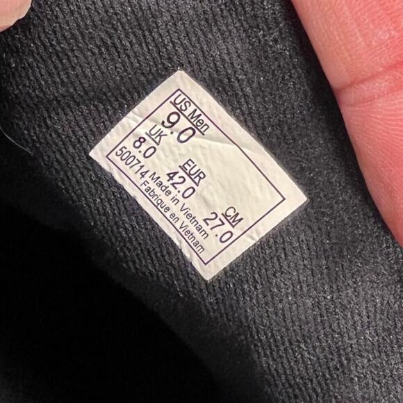 Vans Era Old Skool Ward Checkerboard Trainers Shoes Black White Suede Size 9 - Picture 12 of 13